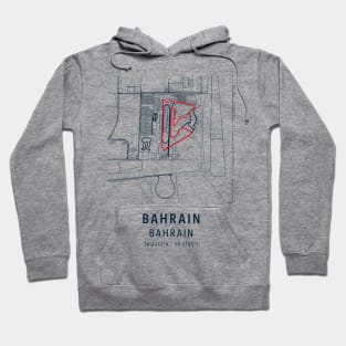 bahrain simple track Hoodie